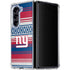 NFL New York Giants Trailblazer Galaxy Z Fold5 5G Clear Case