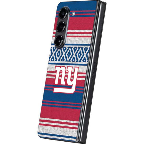 NFL New York Giants Trailblazer Galaxy Z Fold5 5G Skin