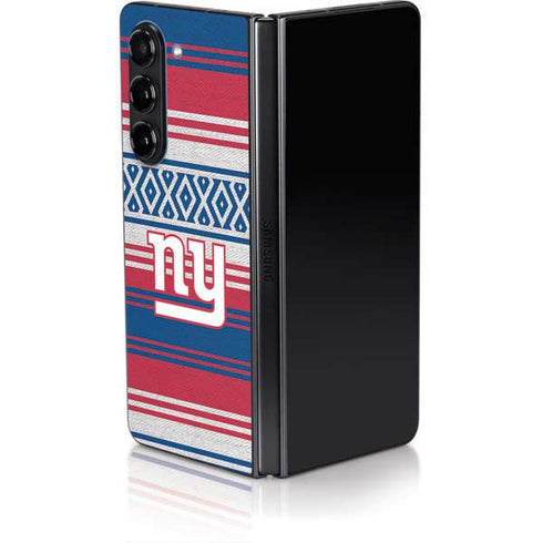 NFL New York Giants Trailblazer Galaxy Z Fold5 5G Skin