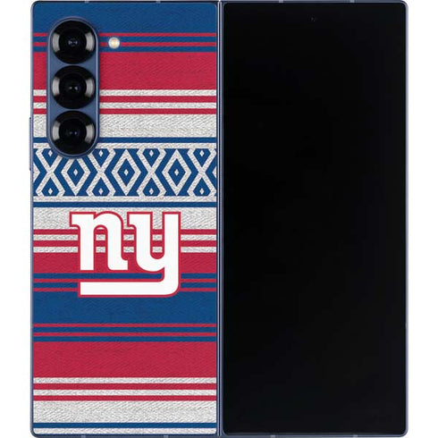 NFL New York Giants Trailblazer Galaxy Z Fold6 Skin