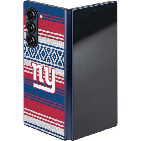 NFL New York Giants Trailblazer Galaxy Z Fold6 Skin