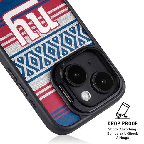 NFL New York Giants Trailblazer iPhone 14 Plus Kickstand Case