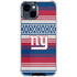 NFL New York Giants Trailblazer iPhone 15 Clear Case