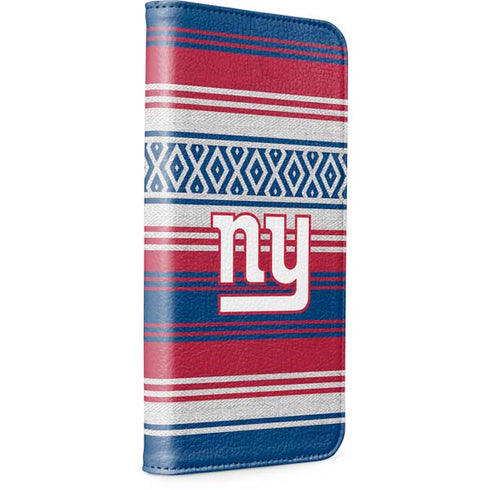 NFL New York Giants Trailblazer iPhone 15 Folio Case