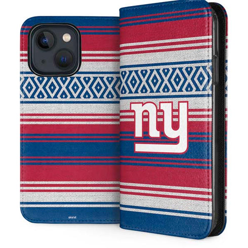 NFL New York Giants Trailblazer iPhone 15 Plus Folio Case