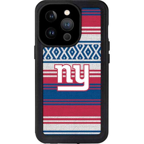 NFL New York Giants Trailblazer iPhone 15 Pro Waterproof Case