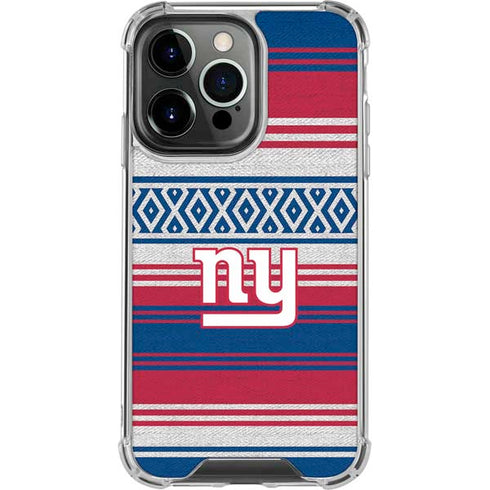 NFL New York Giants Trailblazer iPhone 16 Pro Clear Case