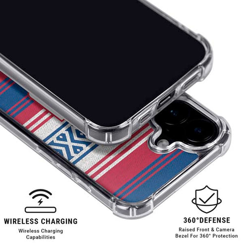 NFL New York Giants Trailblazer iPhone 17 Clear Case