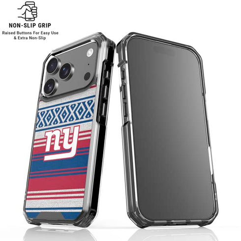 NFL New York Giants Trailblazer iPhone 18 Pro Clear Case