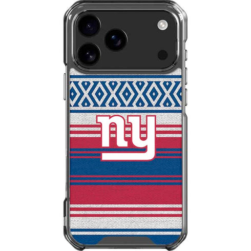 NFL New York Giants Trailblazer iPhone 18 Pro Max Clear Case