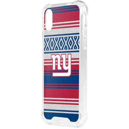 NFL New York Giants Trailblazer iPhone XS Clear Case