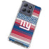 NFL New York Giants Trailblazer Moto G 5G (2025) Clear Case