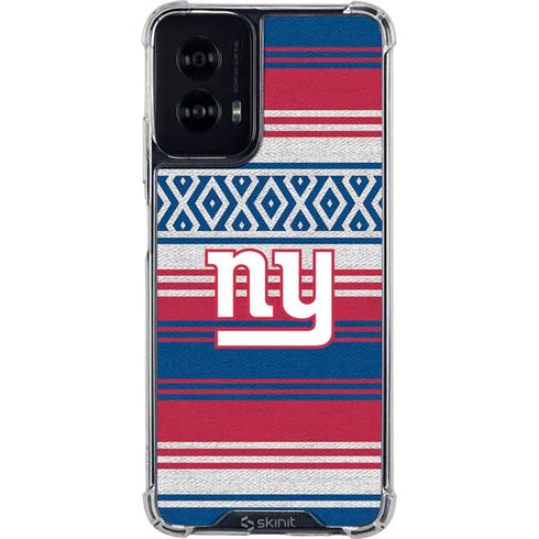 NFL New York Giants Trailblazer Moto G Power 5G (2024) Clear Case