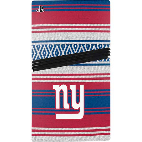 NFL New York Giants Trailblazer PS5 Pro Console Skin