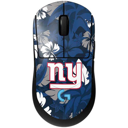 NFL New York Giants Tropical Print G Pro Wireless Gaming Mouse Skin
