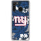NFL New York Giants Tropical Print Galaxy A21 Clear Case