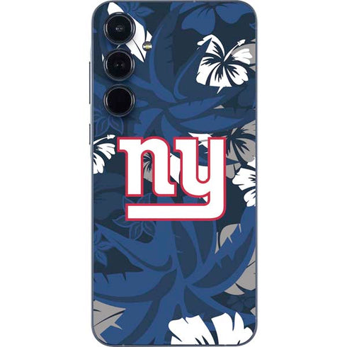 NFL New York Giants Tropical Print Galaxy A36 5G Skin