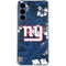 NFL New York Giants Tropical Print Galaxy A55 5G Clear Case