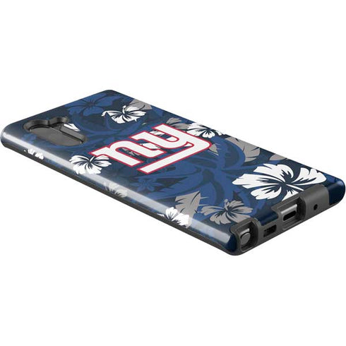 NFL New York Giants Tropical Print Galaxy Note 10 Pro Case