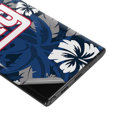NFL New York Giants Tropical Print Galaxy Note 10 Skin