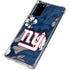 NFL New York Giants Tropical Print Galaxy Note20 5G Clear Case