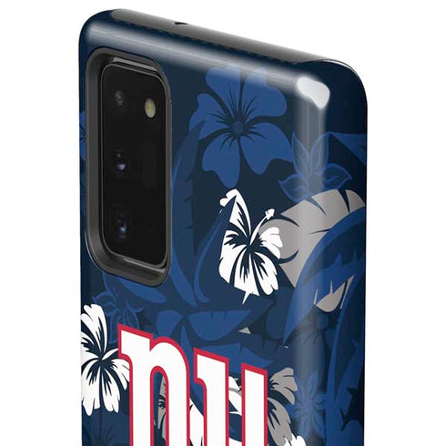 NFL New York Giants Tropical Print Galaxy Note20 5G Pro Case