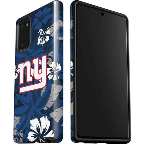 NFL New York Giants Tropical Print Galaxy Note20 5G Pro Case
