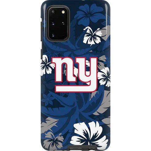 NFL New York Giants Tropical Print Galaxy S20 Plus Pro Case