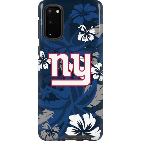 NFL New York Giants Tropical Print Galaxy S20 Pro Case
