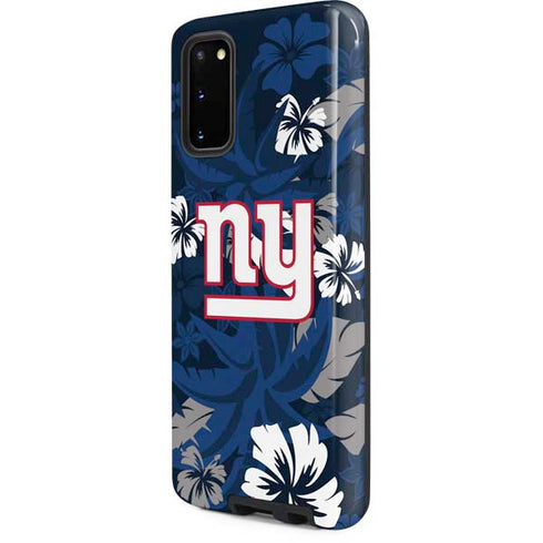NFL New York Giants Tropical Print Galaxy S20 Pro Case