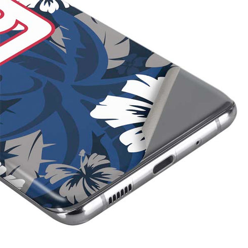 NFL New York Giants Tropical Print Galaxy S20 Skin