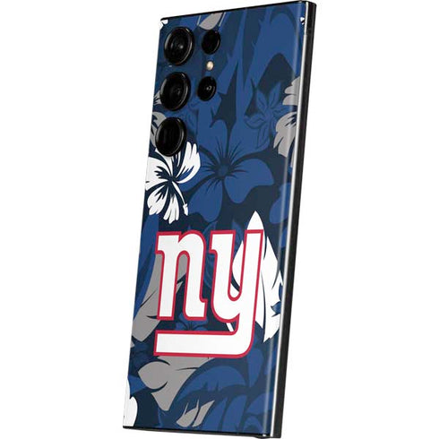 NFL New York Giants Tropical Print Galaxy Skins
