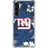 NFL New York Giants Tropical Print Galaxy S24 FE Clear Case