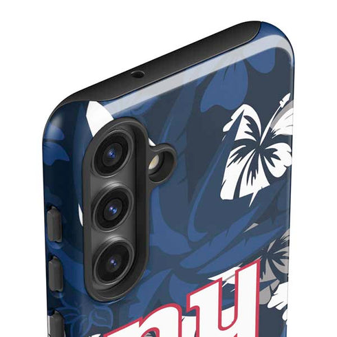NFL New York Giants Tropical Print Galaxy S25 Impact Case