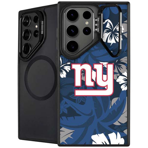NFL New York Giants Tropical Print Galaxy S25 Ultra Kickstand Case