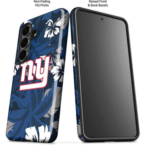 NFL New York Giants Tropical Print Galaxy S26 Impact Case