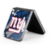 NFL New York Giants Tropical Print Galaxy Z Flip6 Skin