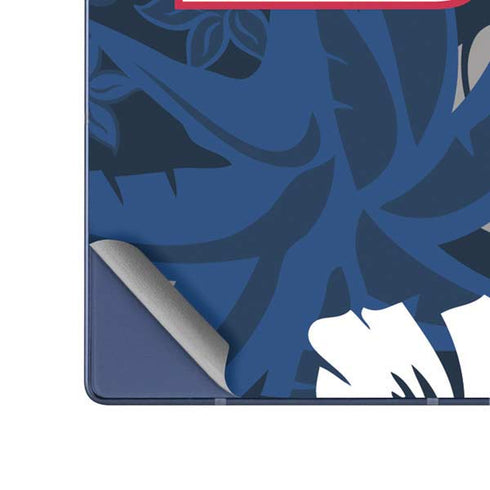 NFL New York Giants Tropical Print Galaxy Z Fold6 Skin