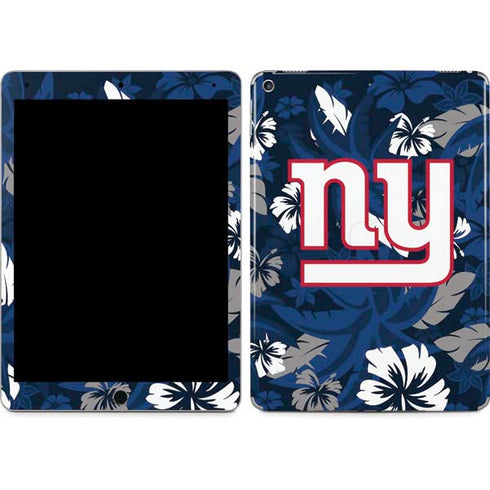 NFL New York Giants Tropical Print iPad Skins