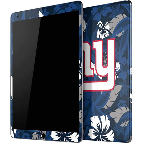 NFL New York Giants Tropical Print iPad Skins