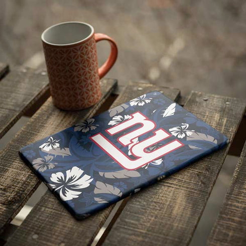 NFL New York Giants Tropical Print iPad Skins