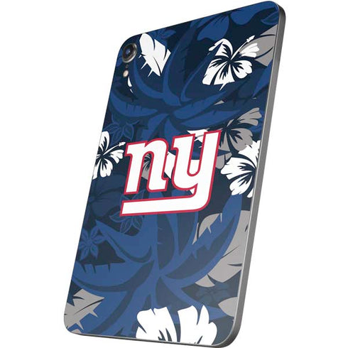 NFL New York Giants Tropical Print Apple iPad Mini Skin