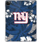 NFL New York Giants Tropical Print iPad Pro 11in (2024) Clear Case
