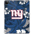 NFL New York Giants Tropical Print iPad Pro 11in (2024) Clear Case