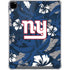 NFL New York Giants Tropical Print iPad Pro 12.9in (2020) Clear Case