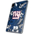 NFL New York Giants Tropical Print iPad Pro 12.9in (2020) Clear Case