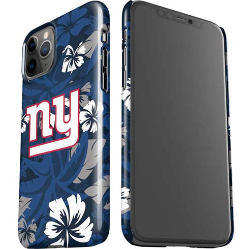 NFL New York Giants Tropical Print iPhone 11 Pro Lite Case