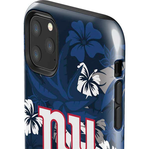 NFL New York Giants Tropical Print iPhone 11 Pro Max Impact Case