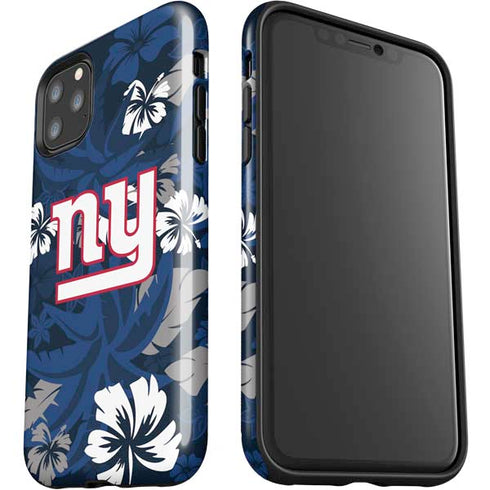 NFL New York Giants Tropical Print iPhone 11 Pro Max Impact Case