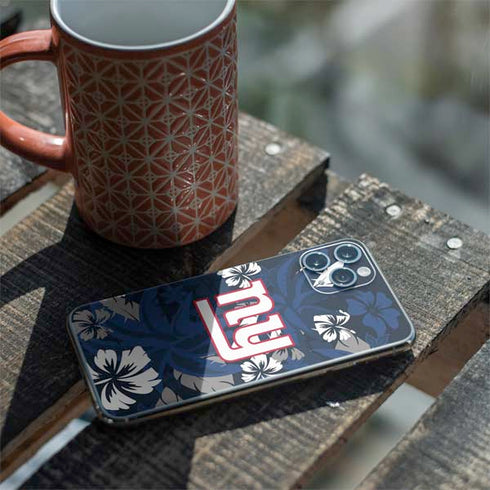 NFL New York Giants Tropical Print iPhone 11 Pro Skin